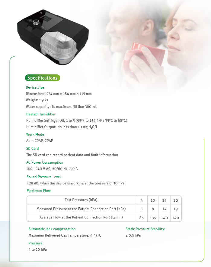 CMC G2S AUTO CPAP