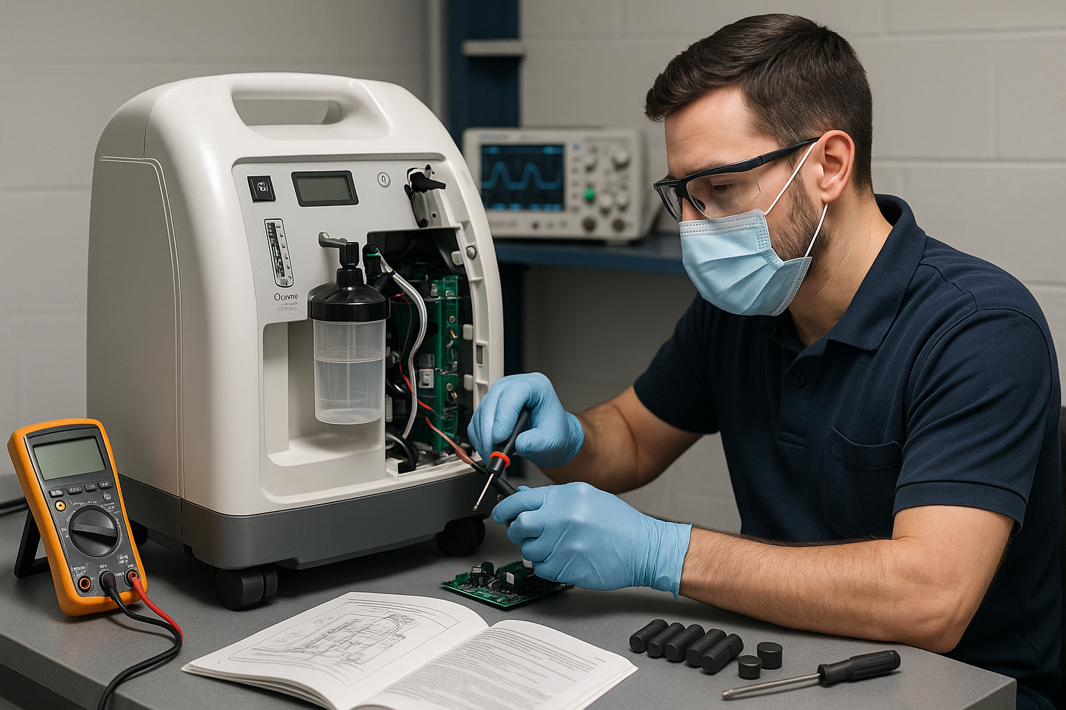 OXYGEN CONCENTRATOR REPAIR
